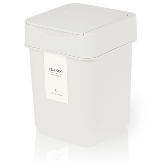 Franco Home 迷你垃圾桶, 白色
