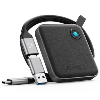 오리코 C타입 5Gbps 휴대용 Portable 외장SSD B5PLUS, 블랙, 512GB