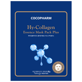 COCOPHARM Natureby水解膠原蛋白精華面膜, 1片, 50片