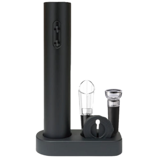 더카인드 전동 와인오프너 와인따개 코르크 스크류 와인스토퍼 푸어러, 4in1 와인오프너, 1개