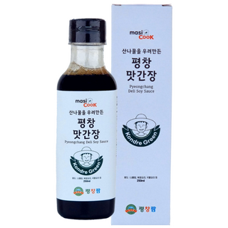 산나물을 우려만들어 감칠맛이 좋은 다용도 만능간장 평창맛간장 250ml, 1개