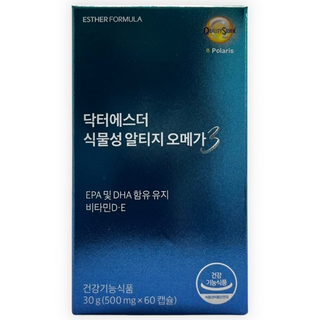 닥터에스더 식물성 알티지 오메가3 비건오메가3, 60정, 1개