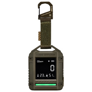 카고컨테이너 일산화탄소경보기 세이프 CO 디텍터, 카키, 1개