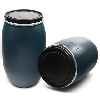 재생원료 새제품 120리터 PE 플라스틱 드럼통 난타통 젓갈통 발효통 화학용기 액비통, 1개