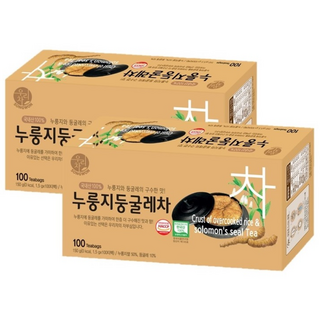 우리차 누룽지 둥굴레차, 1.5g, 100개입, 2개