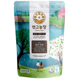 연고농장 볶은 칡차 삼각 티백, 1g, 100개입, 1개