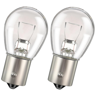 ProTap 1156 실속형 시그널램프 후방 방향지시등 깜빡이 전구 싱글 백색 12V 27W, 28mm, 2개