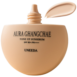 [피부과 병원 화장품] 유니다 아우라 광채 톤업 썬세럼, 50ml, 1개