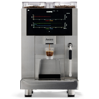 [Aware] 어웨어 전자동 에스프레소 커피머신 카페용 상업용, 메탈 실버, Aware