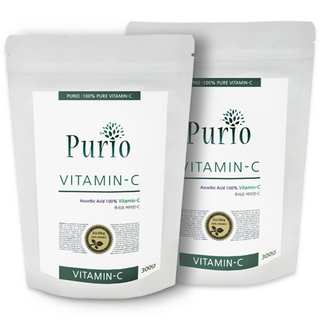 푸리오 순수 비타민C 분말 600g, 300g, 2개