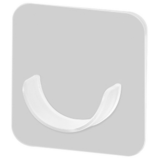 바이유즈 무타공 봉브라켓 부착식 커튼봉 홀더 12p, 1세트