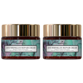 이케이뷰티 탄력크림 1위 주름개선 탄력 영양크림 콜라겐크림 안티에이징제품 고농축 기능성 무파라벤 천연화장품, 50g, 2개