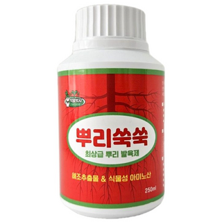 농사친구 뿌리쑥쑥 해조추출물 아미노산 뿌리 발근제, 1개, 250ml