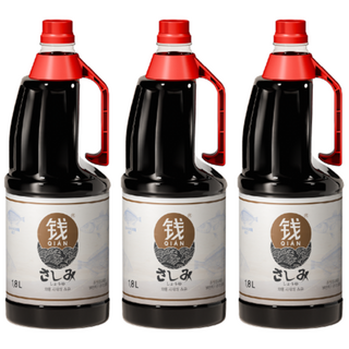 치엔 사시미 쇼유, 1.8L, 3개