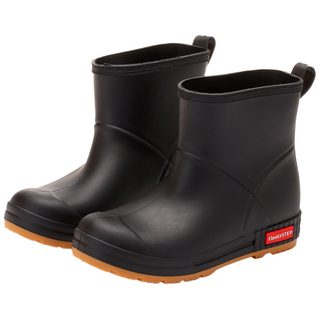 플릿츠스텝 여성 숏 레인부츠 장마 신발 통굽 가벼운 장화 논슬립 기능 레인슈즈