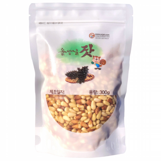 춘천농산 솔방울잣 황잣, 300g, 1개
