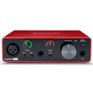 포커스라이트 스칼렛 SOLO 4세대 USB 오디오 인터페이스