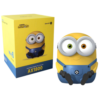 밥 미니언즈공유기 와이파이 Wi-Fi 6 AX-1800, 1개