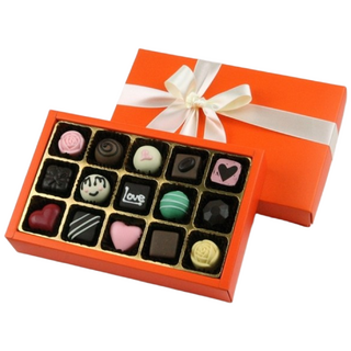 발렌타인데이 화이트데이선물 수제초콜릿 르헤브 봉봉 15구[사랑하는마음] 선물세트, 르헤브 봉봉15구, 1세트