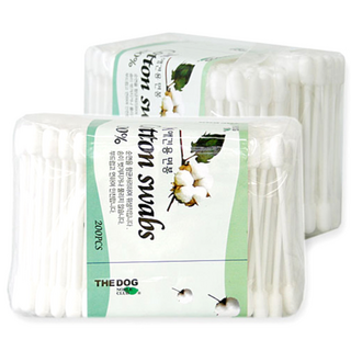 더독 애견용 면봉, 200개입, 2개