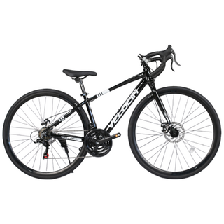 2025 벨로시아 R1 주니어 로드 자전거 입문용 알루미늄 시마노 21단 무료 완조립+사은품, 벨로시아 R1 블랙 380 (키139~159까지), 1개, 166cm