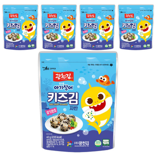 廣川海苔 碰碰狐聯名拌飯調味海苔酥, 40g, 5包