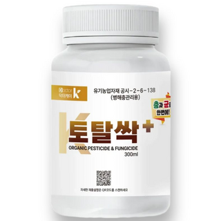 토탈싹 액제 친환경 식물 병해충관리제 ( 농약 살충제 살균제 x ), 1개, 300ml