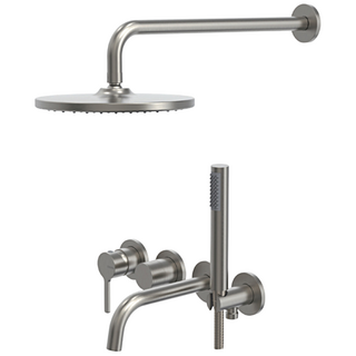 에떼르노 욕조수전 EB-8001NB 무광 해바라기샤워 레인 매립