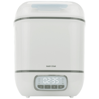 리빙웰 베이비스타 4in1 스팀 살균 건조 젖병소독기 스테인레스 열탕 보틀워머, BS610A