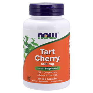 나우푸드 타트 체리 500mg 베지 캡슐 비건, 90정, 1개
