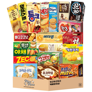 사무실 탕비실 실속 간식 20종 과자세트, 1개