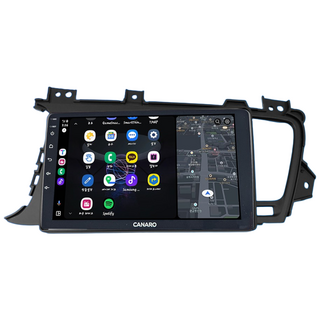 카나로 기아 K5 1세대 (10~13년식) 마감재포함 안드로이드오토 카플레이 전용 9인치 올인원 네비게이션, 2GB, K51본품