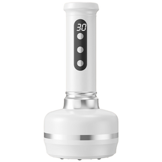 ANYOU 진공부항기 전동호흡가열 괄사의 경락완충안마기, 흰색