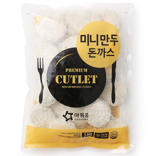 아워홈 행복한맛남 미니 만두 돈까스, 2개