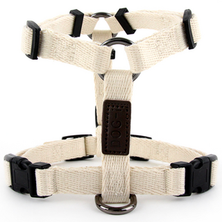 도그아이 반려견 H형 하네스 가슴줄, 아이보리, 1개