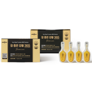 [참좋은강황365premium] 면역 강황 근력개선 건강 제조 나노커큐민 액상화 건강기능식품 근육건강 [원산지:원산지 표기 의무대상 아님], 32개, 3g