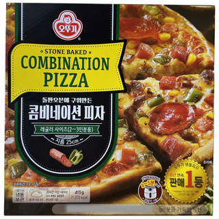 오뚜기 콤비네이션 냉동 피자, 415g, 3개