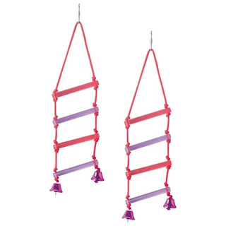 LIP Parrot 繩梯鳥玩具 01470, 2個, 混色