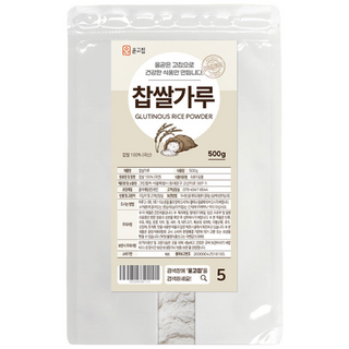 윤고집 국내산 찹쌀가루, 1개, 500g