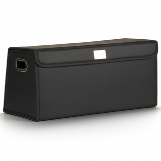 비바베이직 접이식 자동차 트렁크 정리함, 블랙