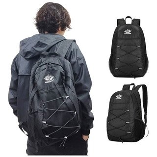 위드핏 접이식 초경량 여행용 백팩 보조가방 블랙