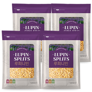 최상급 호주산 저당콩 루피니빈 1kgX4봉, 1kg, 4개
