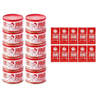 GOOD LUCK 매콤 표고버섯 고추장 양념장 만능소스, 10개, 80mg