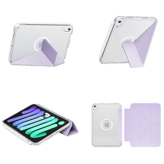 아이패드 미니 맥세이프 케이스 6 7 커버형 투명 TPU iPad mini 호환, iPad mini6/7 (8.3 인치), 블랙커버, 1개