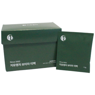 지유명차 삼년호합 보이차 티백(숙차), 1.5g, 1박스, 20개입