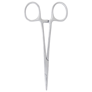 반려동물 귀털 제거 겸자 가위 직선형 130mm, 1개