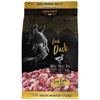 레오나르도 순수생육 홀리스틱 고양이사료, 1개, 1.5kg, 오리