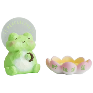 불교 박람회 굿즈 장식 인형 소품, 개구리, 1개