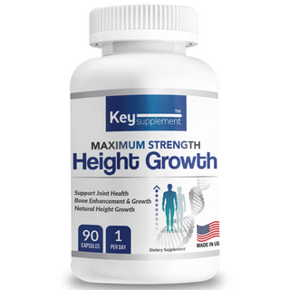 키서플리먼트 하이그로우 어린이 청소년 칼슘 글루코사민 마린콜라겐 총 15 가지 Key Supplement Height Growth, 90캡슐 1개입, 1개, 90정