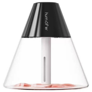 간편세척 초음파 미니가습기, 블랙